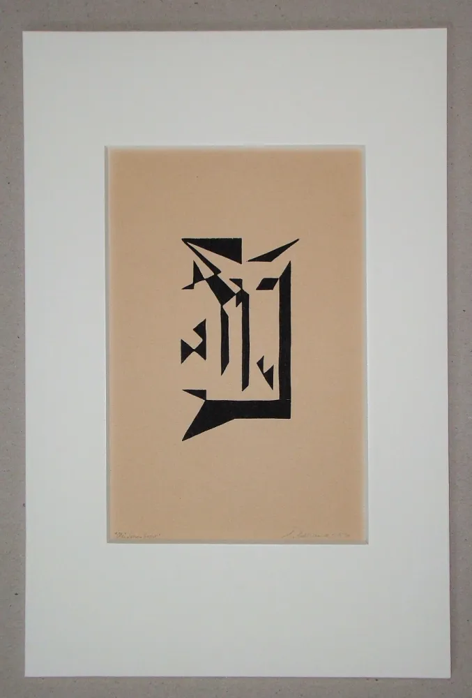 Xilogravura Bertrand - Cloisonnement