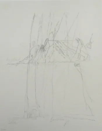 Litografia Beuys - Codices Madrid 4