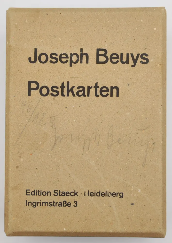 Múltiplo Beuys - Postkarten. Multiple.