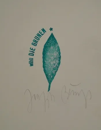 Sem Técnica Beuys - “wählt die Grünen“