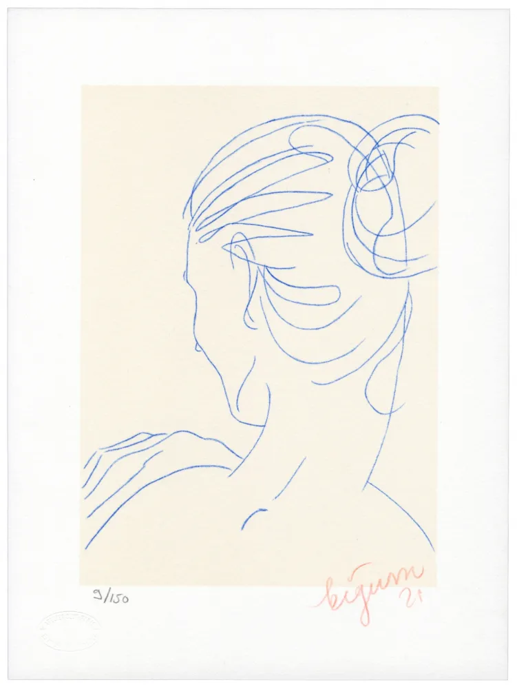 Litografia Bigum - Sans titre