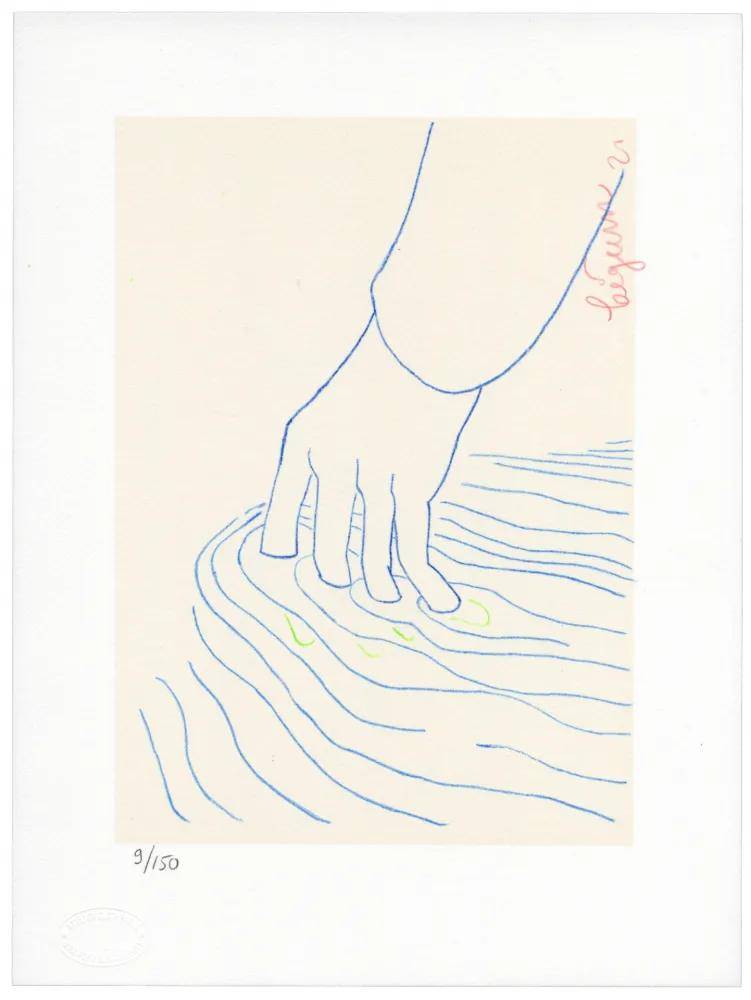 Litografia Bigum - Sans titre