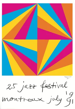 Cartaz Bill - Montreux Jazz Poster