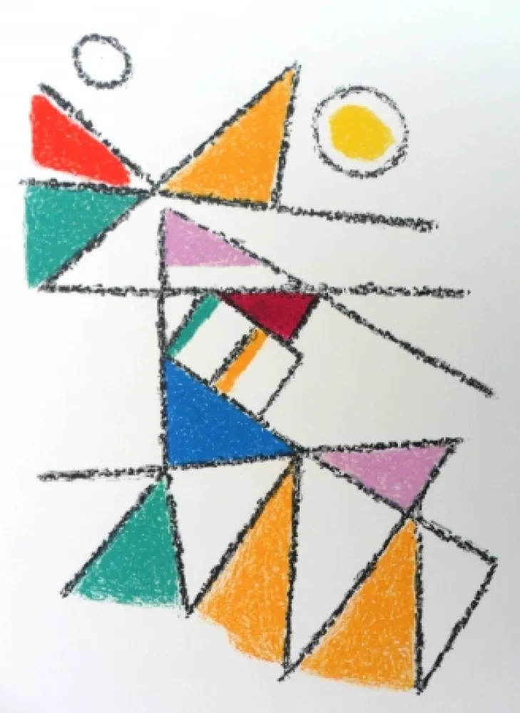 Litografia Bille - M 104