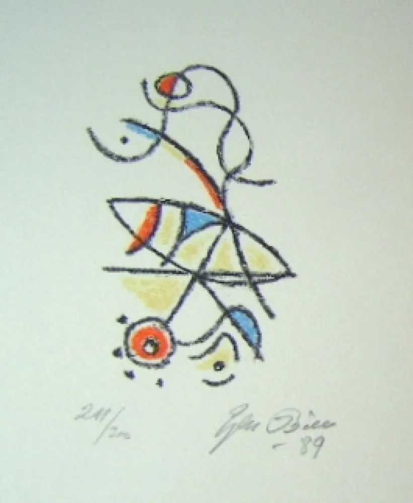 Litografia Bille - M 86