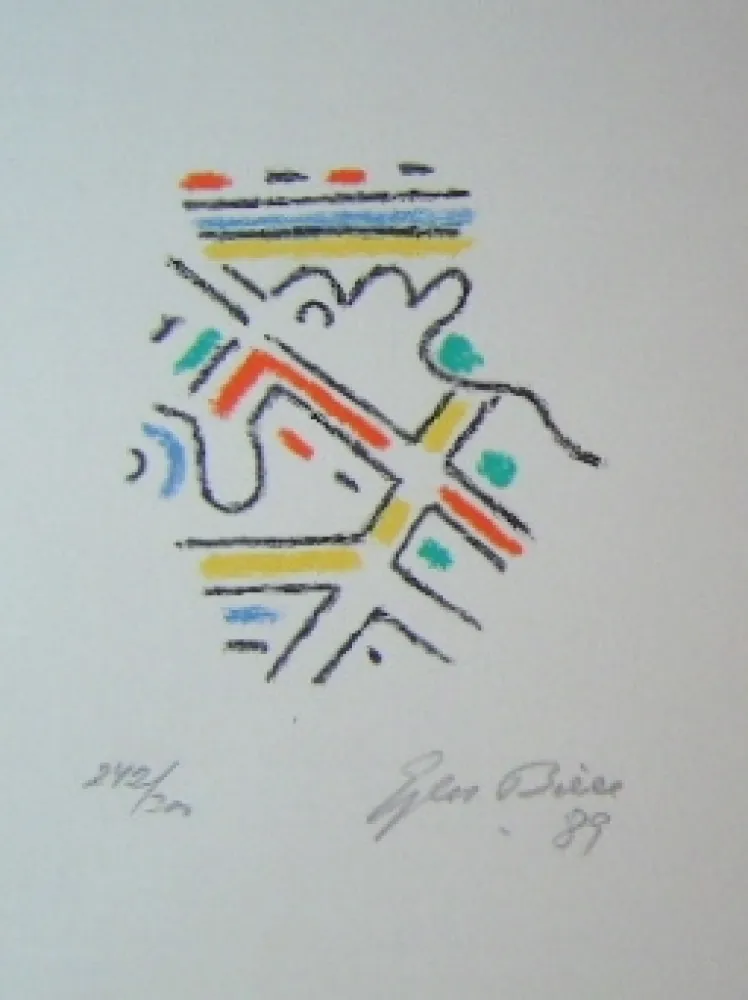 Litografia Bille - M 91