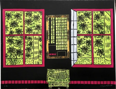 Litografia Bioulès - Printemps