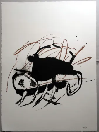 Litografia Bird - A.L Galería Joan Prats