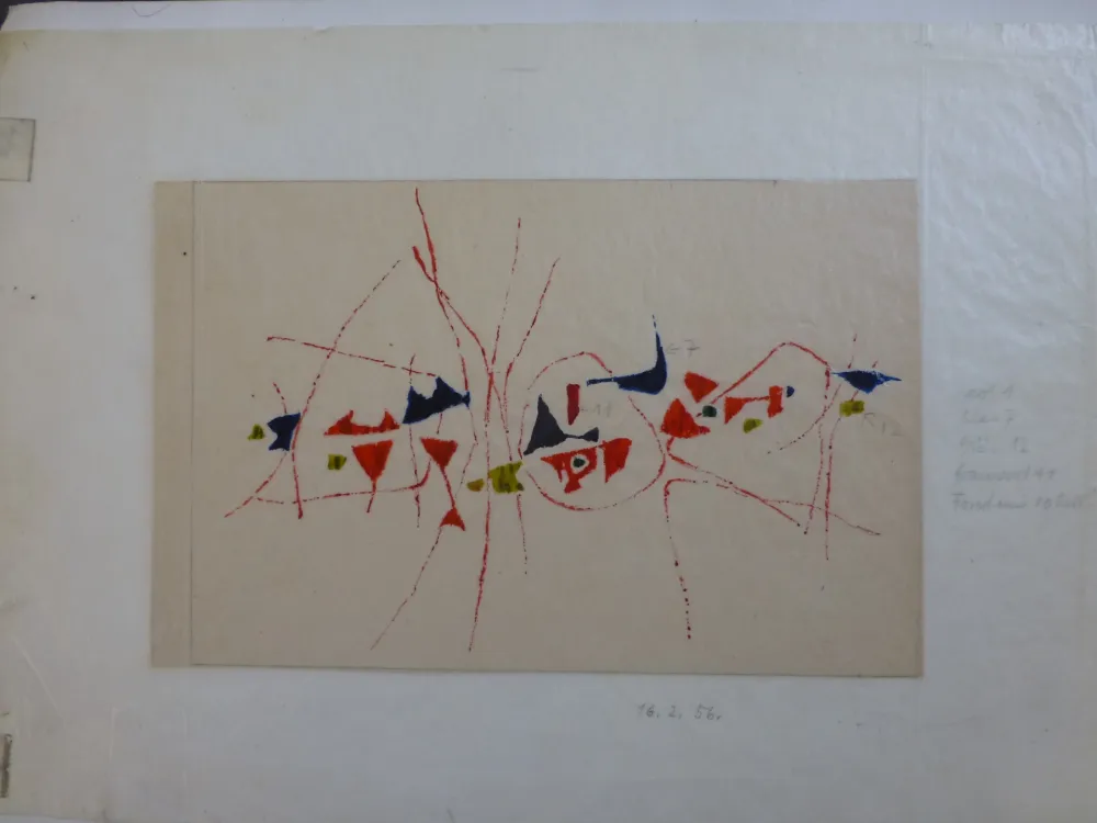 Sem Técnica Bissier - Projet de tapis 