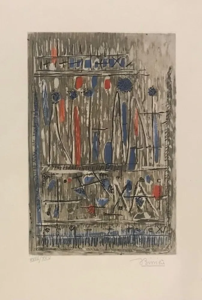 Gravura Bissiere - Composition 