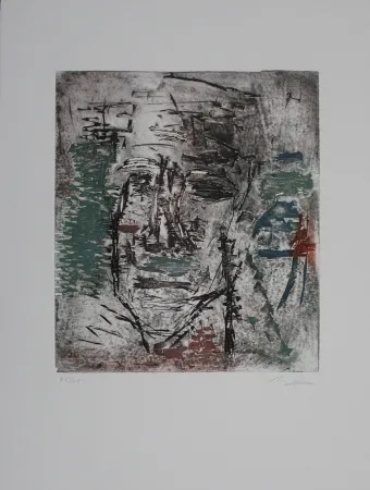 Água-Forte E Água-Tinta Bissière - Grosse tête