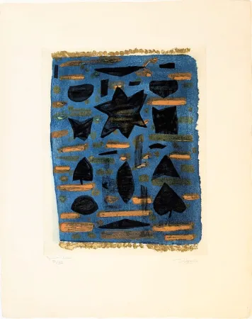 Água-Tinta Bissiere - L'étoile