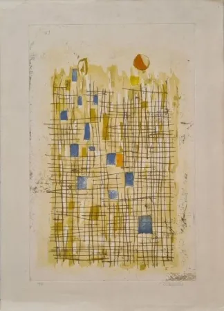 Gravura Bissiere - Soleil 