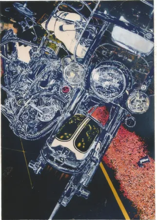 Serigrafia Blackwell - Harley Davidson