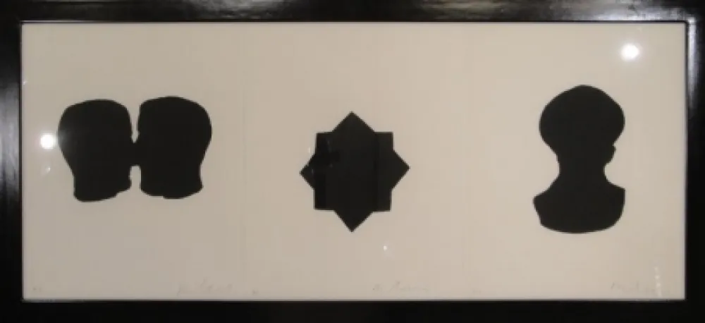 Gravura Blais - Untitled triptych