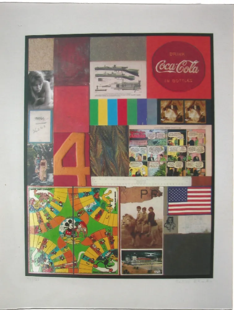 Sem Técnica Blake - Homage to Rauschenberg IV