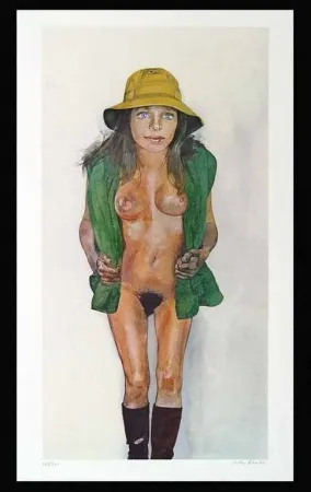 Litografia Blake - Yellow Hat