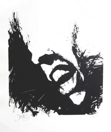 Litografia Blanchard - Hommage à Brel