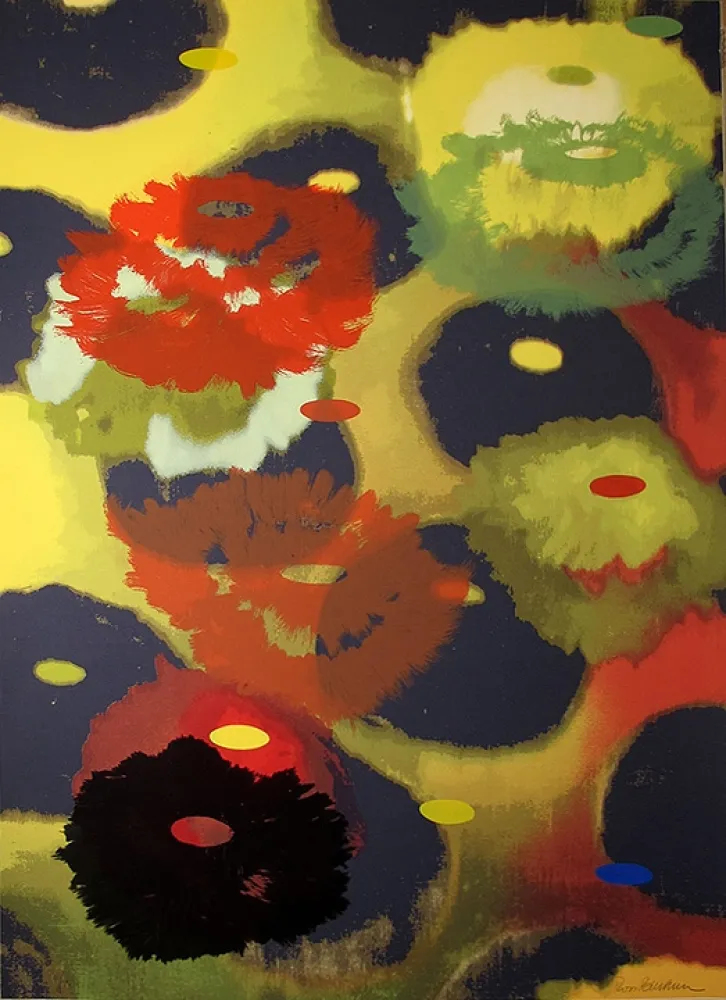 Serigrafia Bleckner - PS I