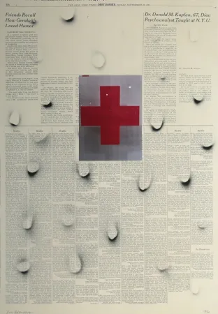 Litografia Bleckner - September 23rd bis (variant 4)