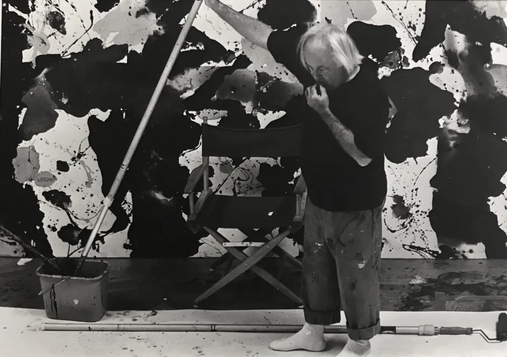 Fotografia Blum - Sam Francis in his studio