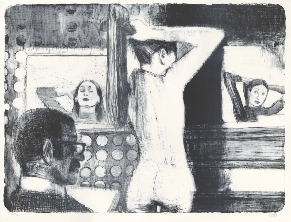 Litografia Blutch - Roach