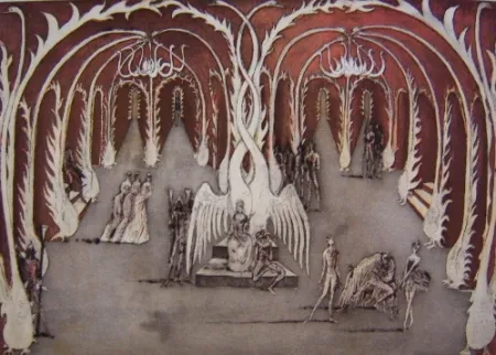 Água-Tinta Bo - The swan's lake 4