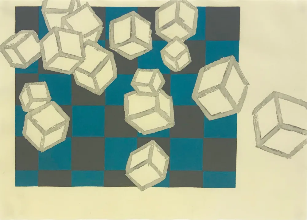 Xilogravura Bochner - FLOATING WORLD