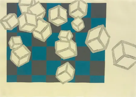 Xilogravura Bochner - FLOATING WORLD