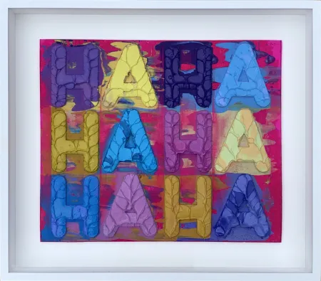 Monotipia Bochner - Ha Ha Ha
