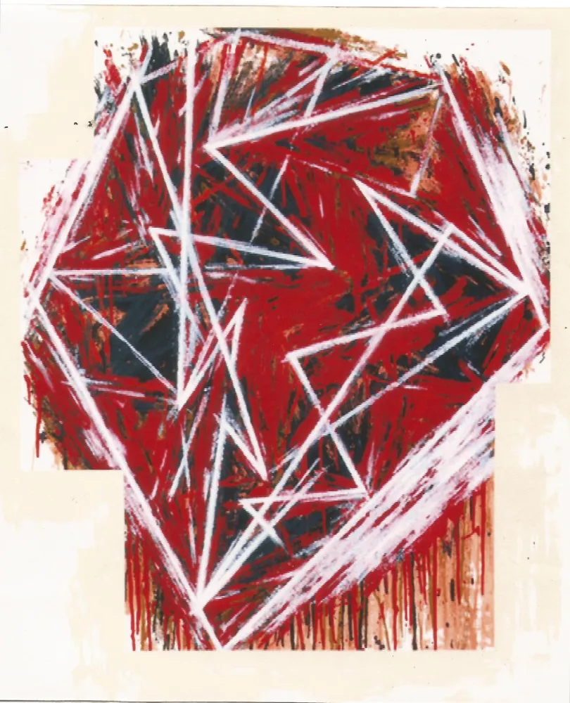 Serigrafia Bochner - Untitled