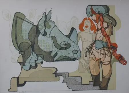 Litografia Bodini - Senza titolo