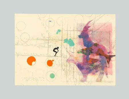 Litografia Boetti - Boetti A4