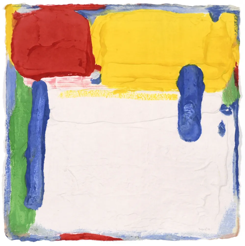 Gravura Bogart - Untitled (Rouge, jaune, bleu, vert) 