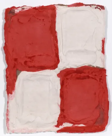 Gravura Bogart - Untitled (white - red)