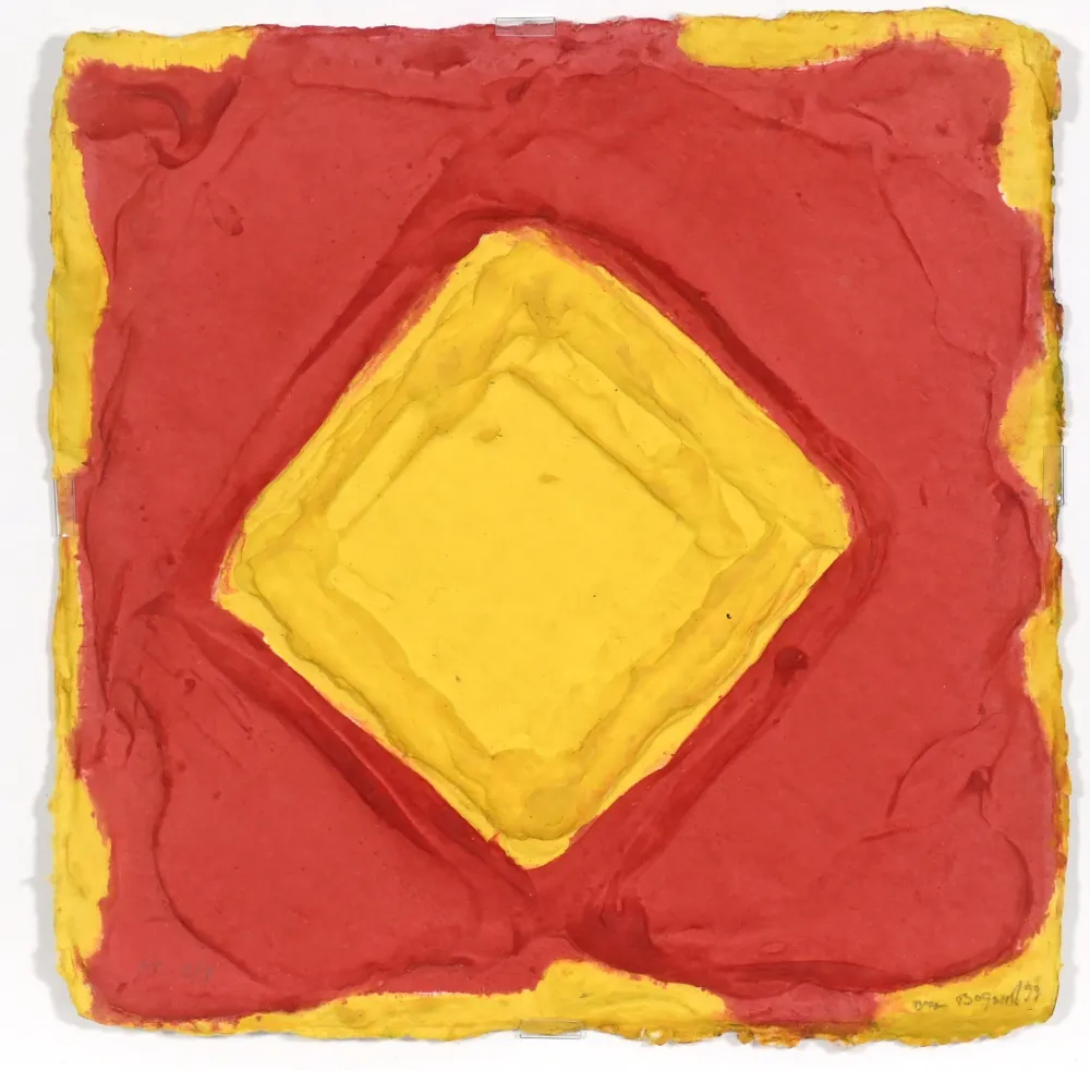 Gravura Bogart - Untitled (yellow – red)