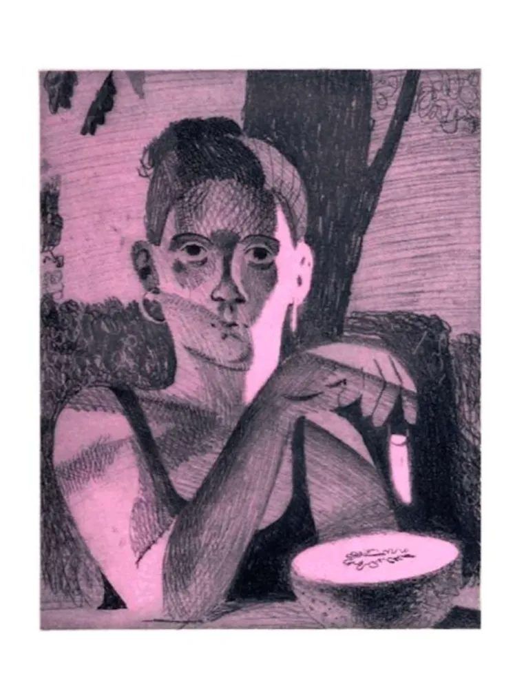 Gravura Bollinger - Untitled (Melon Light)