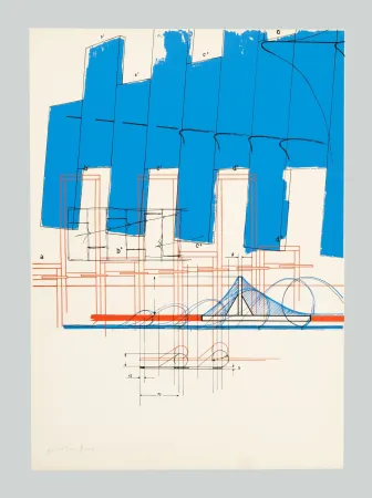 Serigrafia Bonalumi - Composizione