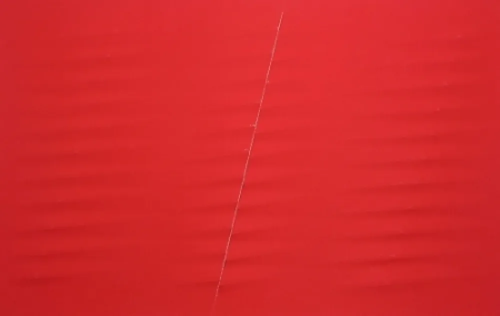 Serigrafia Bonalumi - Rosso 1999