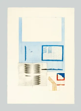 Litografia Bonalumi - Superficie