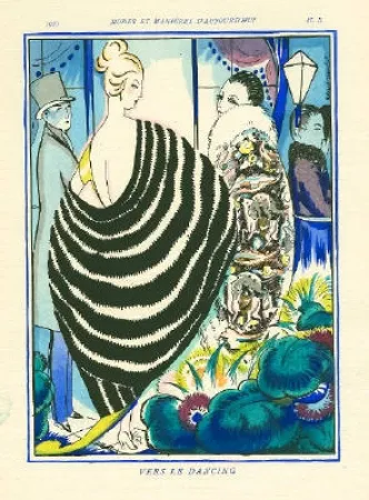 Livro Ilustrado Bonfils - MODES ET MANIÈRES D'AUJOURD' HUI. Neuvième Année. 1920‎