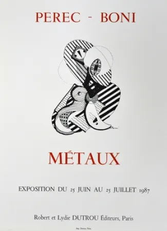Cartaz Boni - Metaux