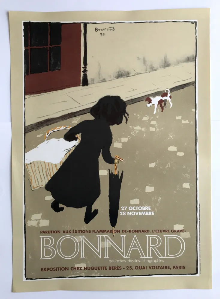 Cartaz Bonnard - Galerie Huguette Berès