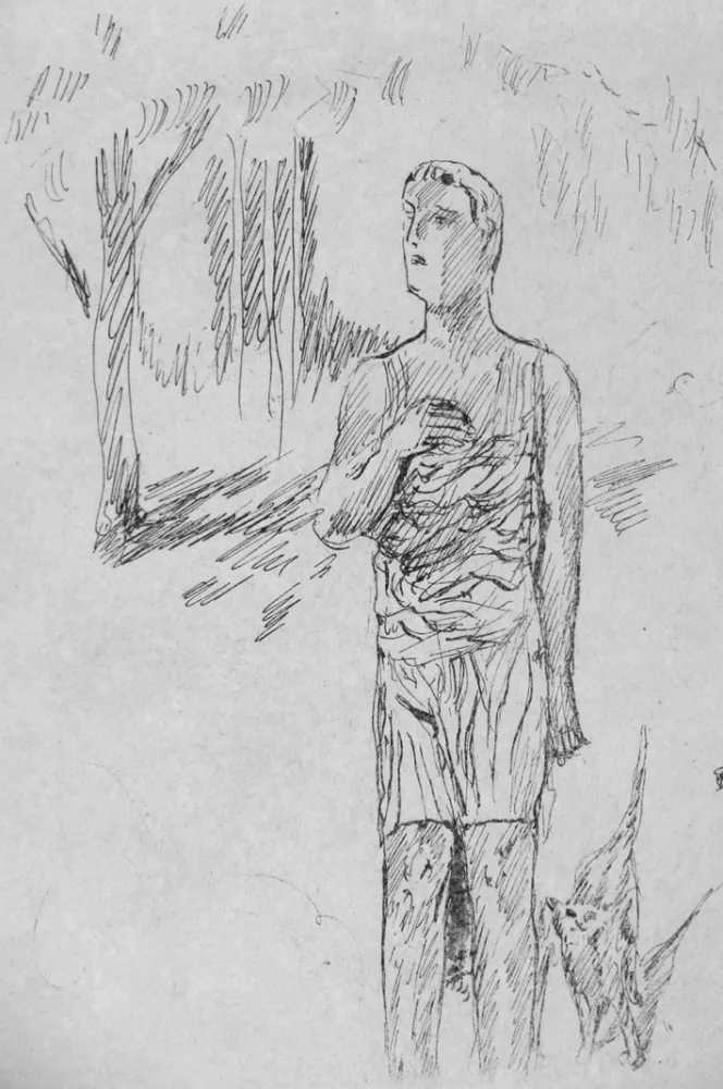 Litografia Bonnard - In attesa di Santa Monica