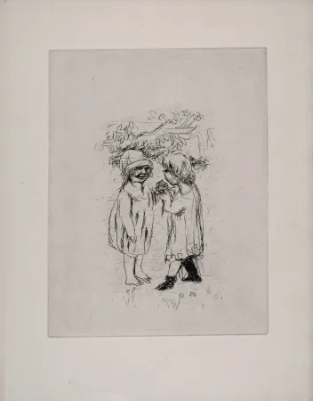 Água-Forte Bonnard - La Vie de Sainte Monique (B), 1930