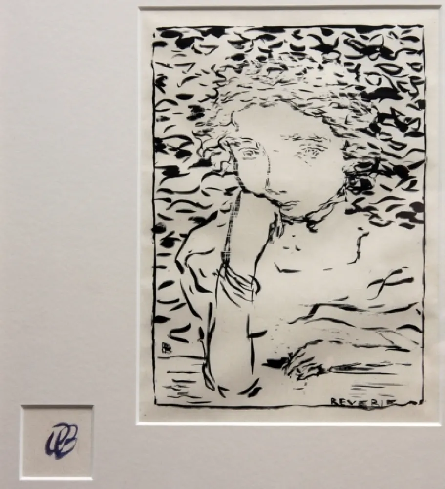 Litografia Bonnard - Reverie