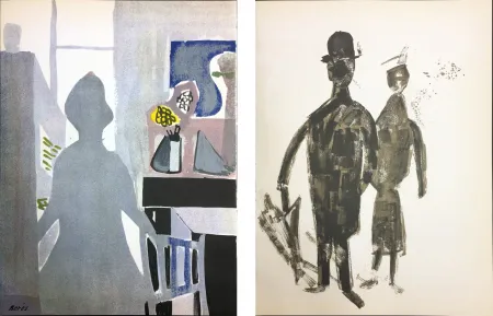 Litografia Bores - INTÉRIEUR (1952)