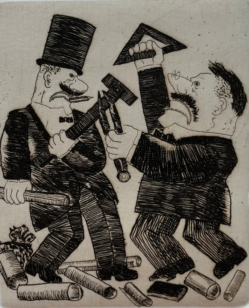 Água-Forte Borghese - Il lavoro 