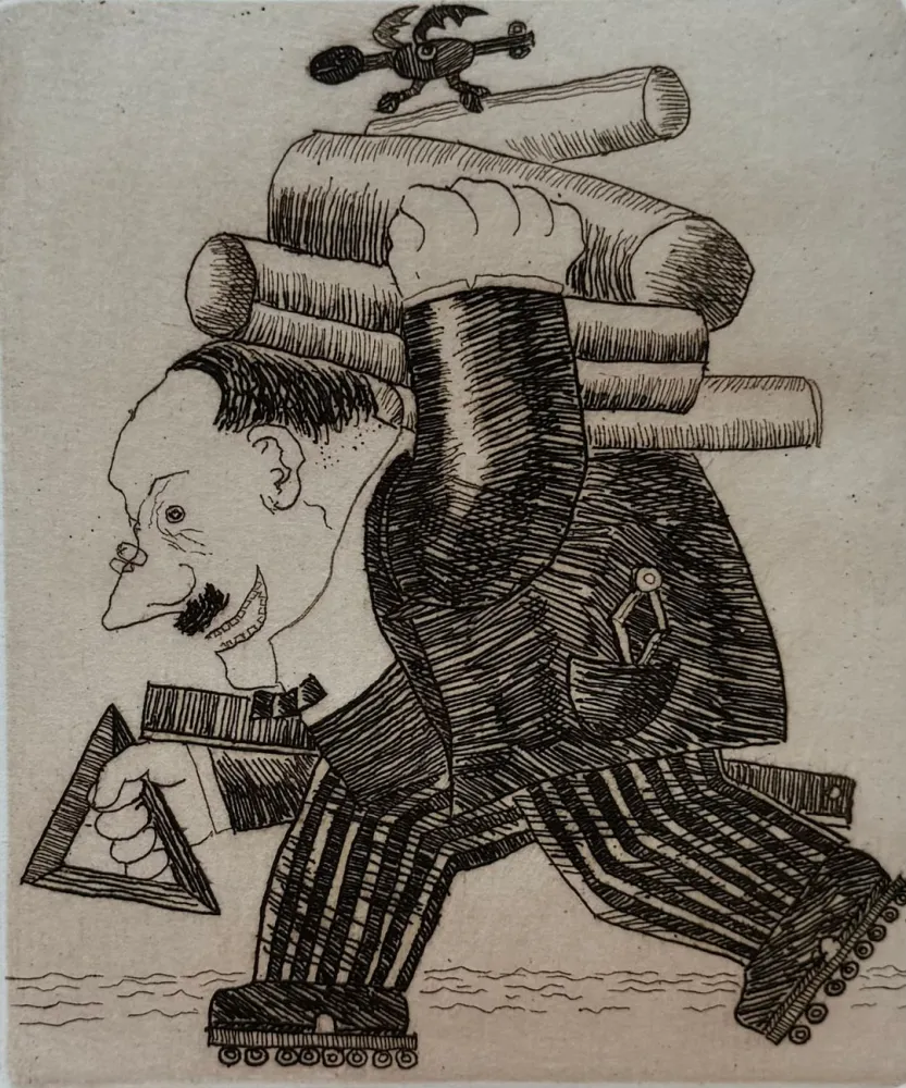 Água-Forte Borghese - La fatica 