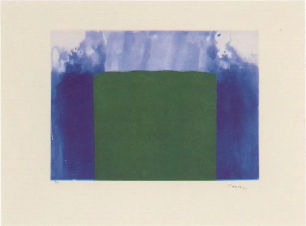 Gravura Borrell Palazón - Etching with collage